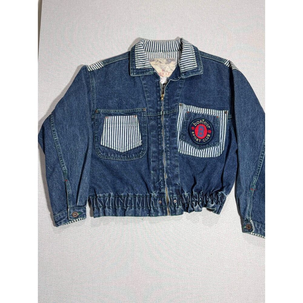 Bonjour Vintage jean jacket size M